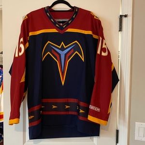 Rare vintage legacy Atlanta Thrashers Jersey